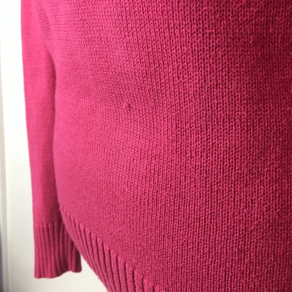 Pink Sweater with Rounded Stud Skull - Picture 3 of 4